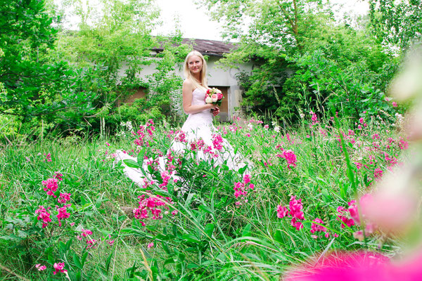 After Wedding Shooting mit Lisa Klingenberg| Teil 2| Hendrikje Richert Fotografie| Neubrandenburg| Lost Place| Natur| Hochzeit| Blumen