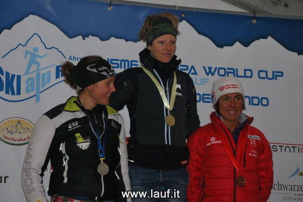 Skialprace Ahrntal 2013 - Siegerehrung ISMF-World Cup Individual Race