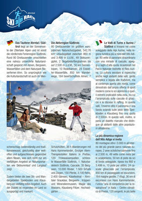 Skialprace Ahrntal 2013 - ISMF World Cup - Broschüre
