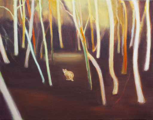 cat　33.0×24.0cm