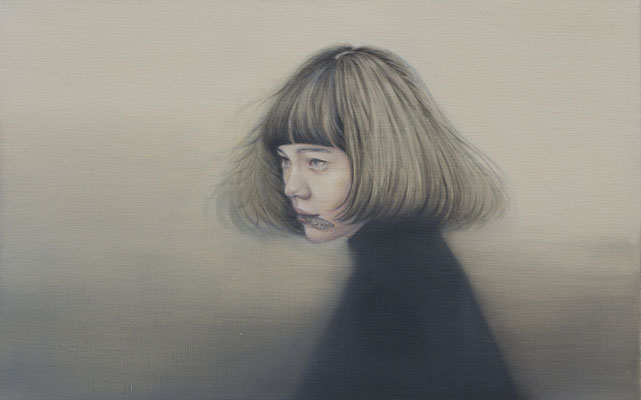 鴉　33.0×54.0cm