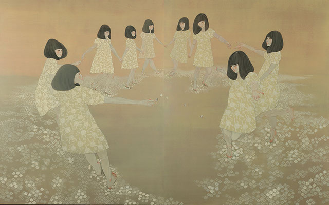 うしろのしょうめん　227.0×362.0cm