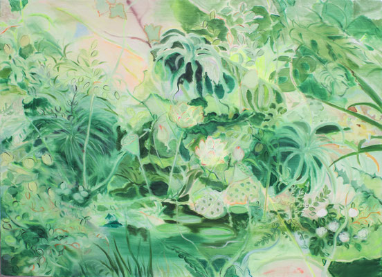 garden　80.3×100.0cm