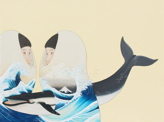 叫びを翻訳すること　41.0×60.0cm