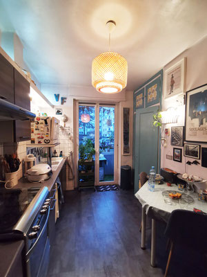VUE SUR LA CUISINE EXISTANTE