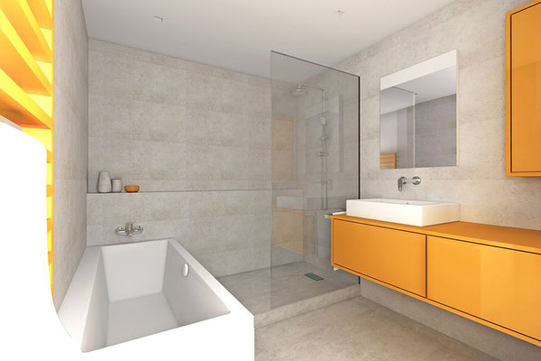 VUE SUR SALLE DE BAINS (3D)