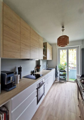 VUE SUR LA CUISINE TERMINEE
