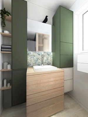 PROJET DE SALLE D'EAU 3D