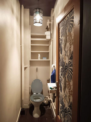 VUE SUR LE WC EXISTANT