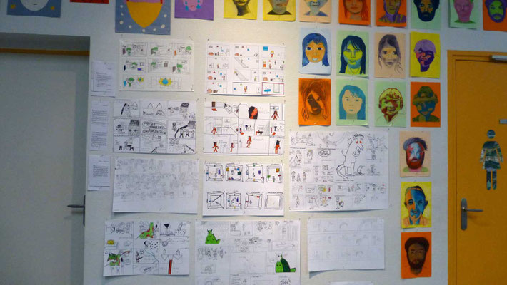 Bandes dessinées à partir d'histoires courtes