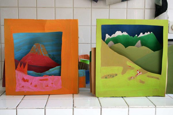 Boîte paysage