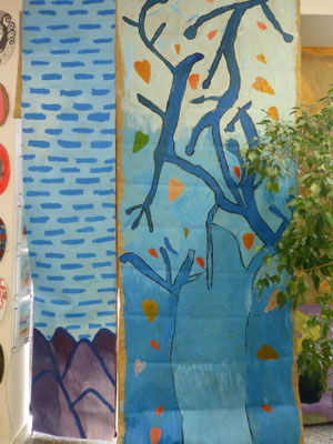 Décors pour le spectacle musical de fin d'année