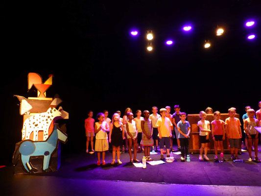 spectacle "Les musiciens de brême"
