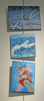 "L'eau", tryptique de Stéphane