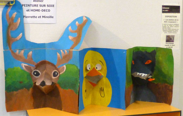 POP UP, portrait d'animaux