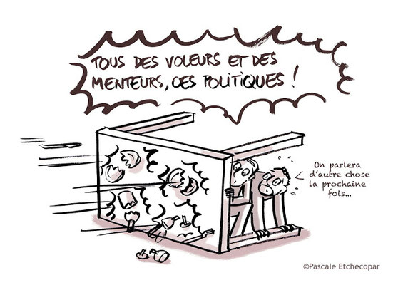 En France, il est acceptable de discuter politique même assez rudement à table