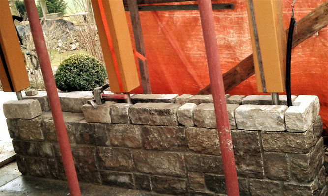 Natursteinarbeiten Pflasterarbeiten Trockenmauer Würzburg
