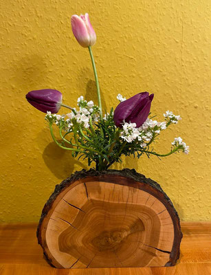 Astscheibenvase Kirsche