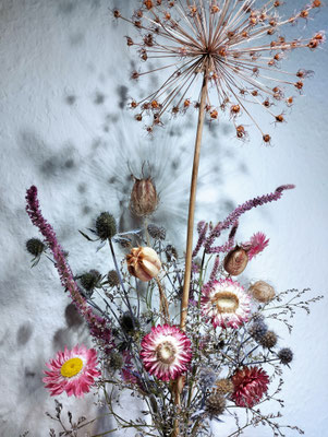 TrockenblumenArrangement "Meerlavendel"