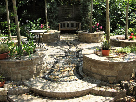 Eingang Sitzplatz