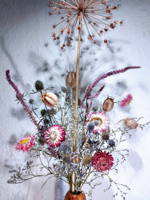 TrockenblumenArrangement "Meerlavendel"