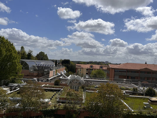 vue de la terrasse