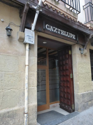 Gaztelupe dans la Calle 31 de Agosto, une référence gastronomique