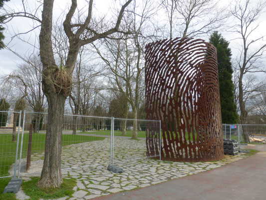 Empreinte de doigt au Parc d'Artxanda