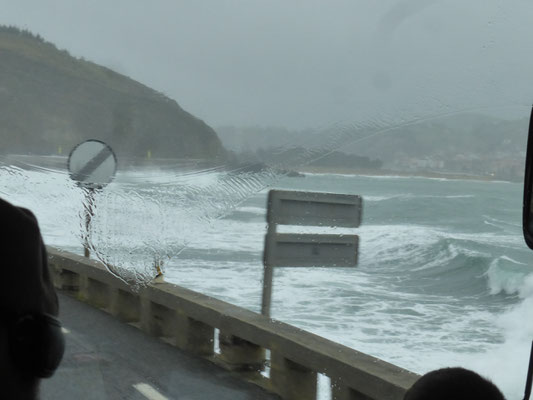 Du répit bientôt au fond de la baie de Zumaia