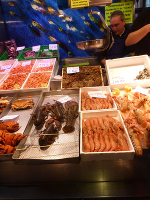 Mercado de la Ribera (fruits de mer)