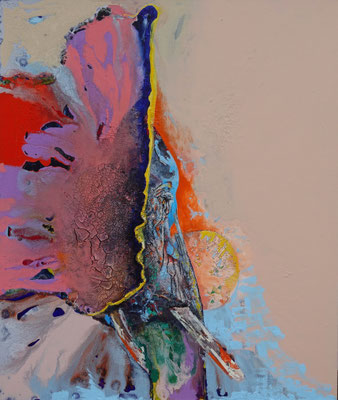 "Sonnenaufgang", Acryl auf Leinwand, 140 x 110, 2025 Künstler: Christian Gloystein 