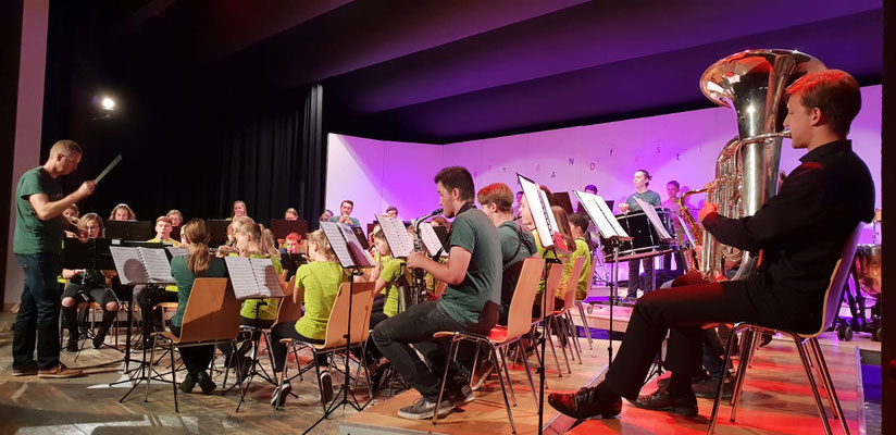 Auftritt am Young Band Festival