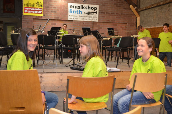Unsere drei Saxophonistinnen