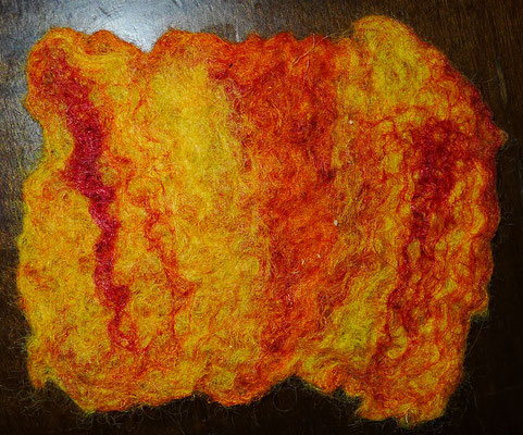 Corriedale, Tussah, Silk Waste