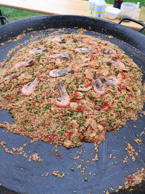 Paella mit Meeresfrüchten www.kuestenkueche.de