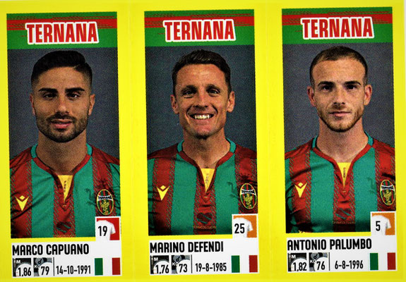 2021-22. Figurine Panini. Capuano-Defendi Palumbo