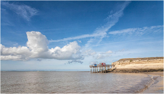 Mescher-Sur-Gironde, Plage des Vergnes. Le 30 septembre 2020.