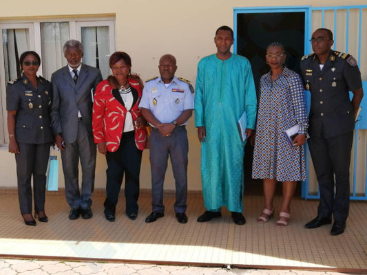 Alassane BA, Représentant résident en visite à l'Eiforces
