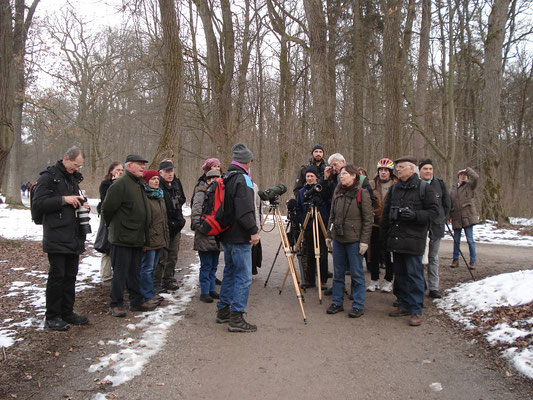 Exkursion in Nymphenburg (Foto: Pit Brützel)