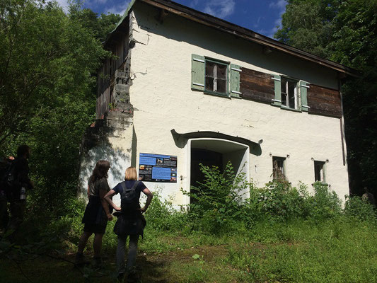 Kantine des Hartsteinwerks - heute Fledermauswochenstube