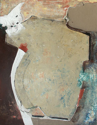 Drecksack, Acryl auf Pappe, 100 x 80,2005