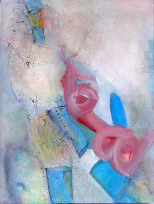 die Morgenrunde Acryl auf Lwd., 90 x 70, überarbeitet 2017