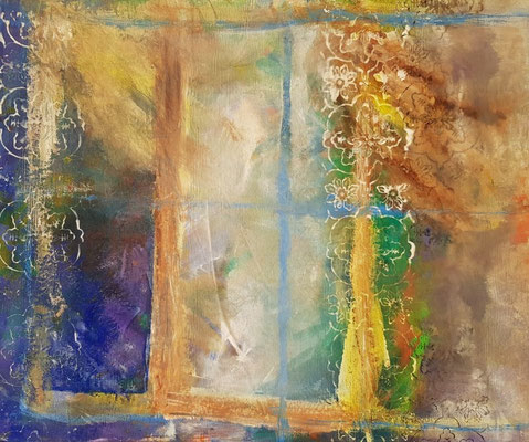 Marokko, Mischtechnik Lwd. 60 x 80, 2019 ,verkauft