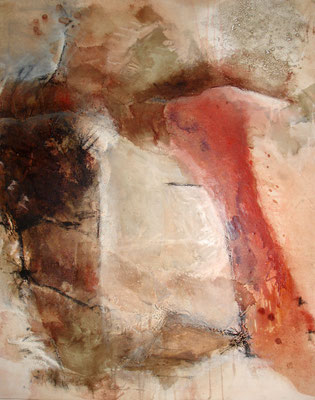 morph 1,Acryl-mixed media auf Lwd.,80 x 100, 2011, verkauft