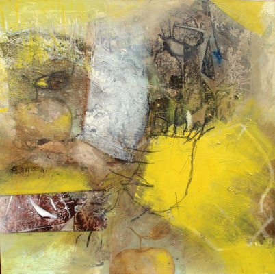 Frühstück bei Jutta-1,Acryl-Mischt. auf Lwd. 60 x 60 ,2011