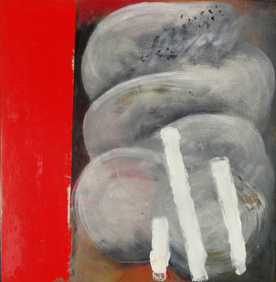 o.T. Acryl auf Holz,53 x 53,2015
