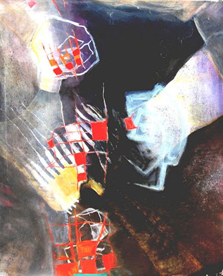 Net Space, 94 x 78, Acryl auf Lwd. 2007
