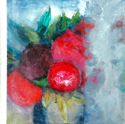 Pfingstrosen,Acryl-Lwd,60 x 60,2003