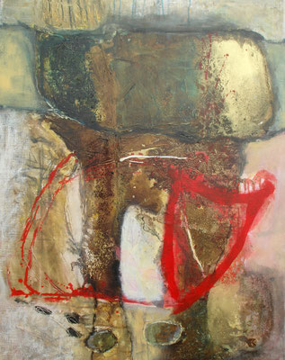 brave-heart, Acryl-Mischtechnik auf Leinwand, 70 x 90, 2012