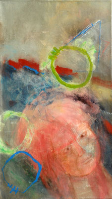 Kürbisernte-1,Acryl-Pigmente-Mischtechnik auf Lwd., 40 x 70 , 2009